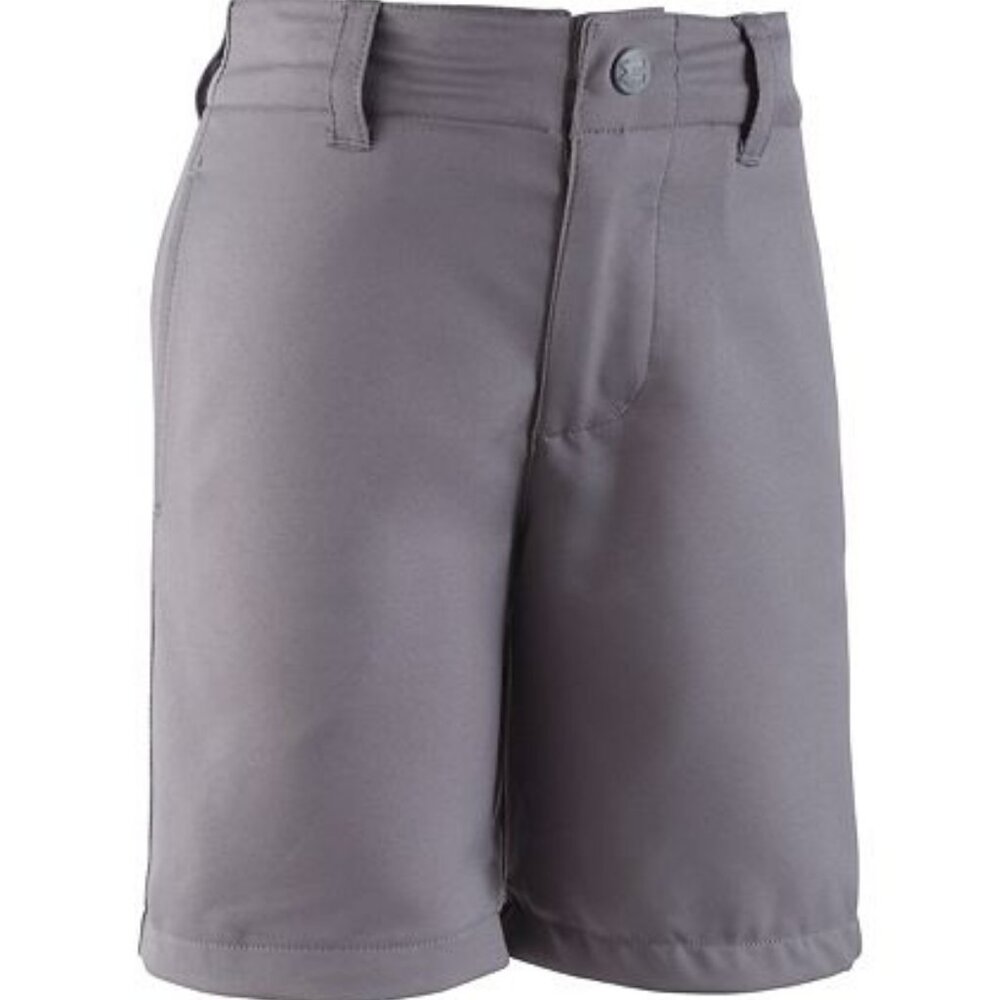 NWT 12M Under Armour Baby Boys Golf Medal Play Shorts Graphite Gray